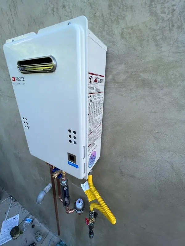 Tankless water heater installation for Plover homes